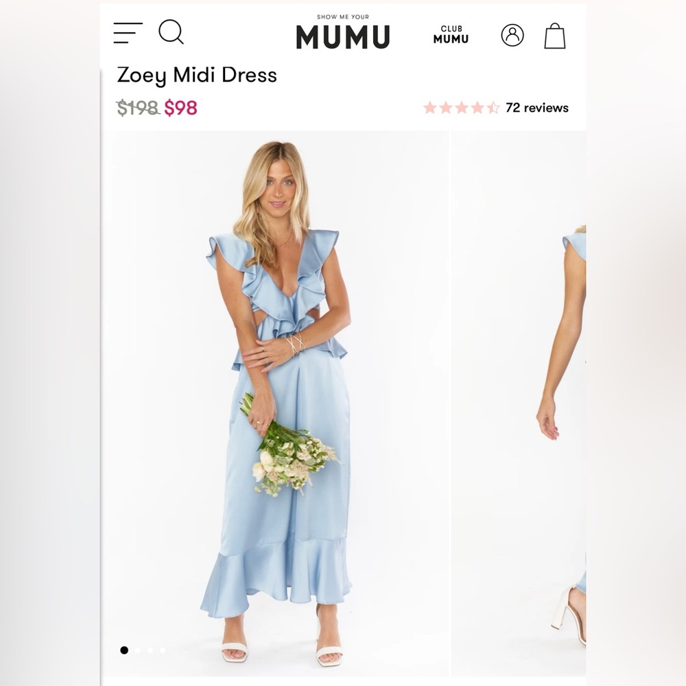 Show Me Your MuMu Zoey Midi Dress